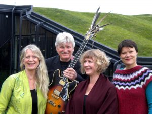 Saga Kvartet - Irene Becker, Pierre Dørge, Betty Arendt, Soma Allpass Foto: Kim Christensen